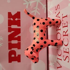 Vs Dog Rare Polka Dot Black Orange/Pink Color